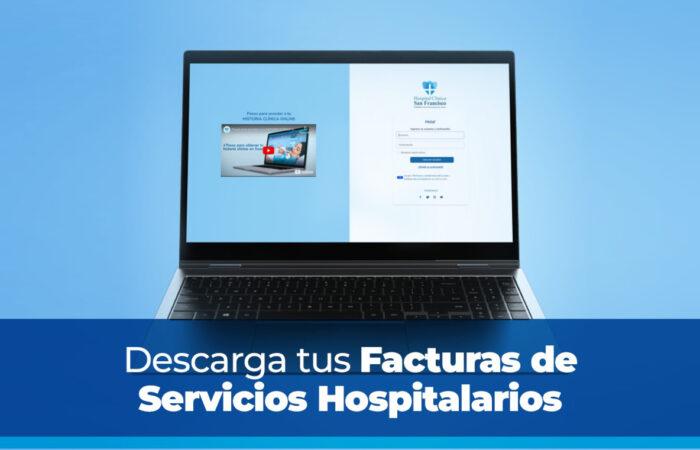 descargas de facturas hospitalarias