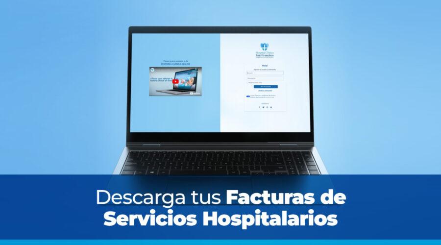 descargas de facturas hospitalarias
